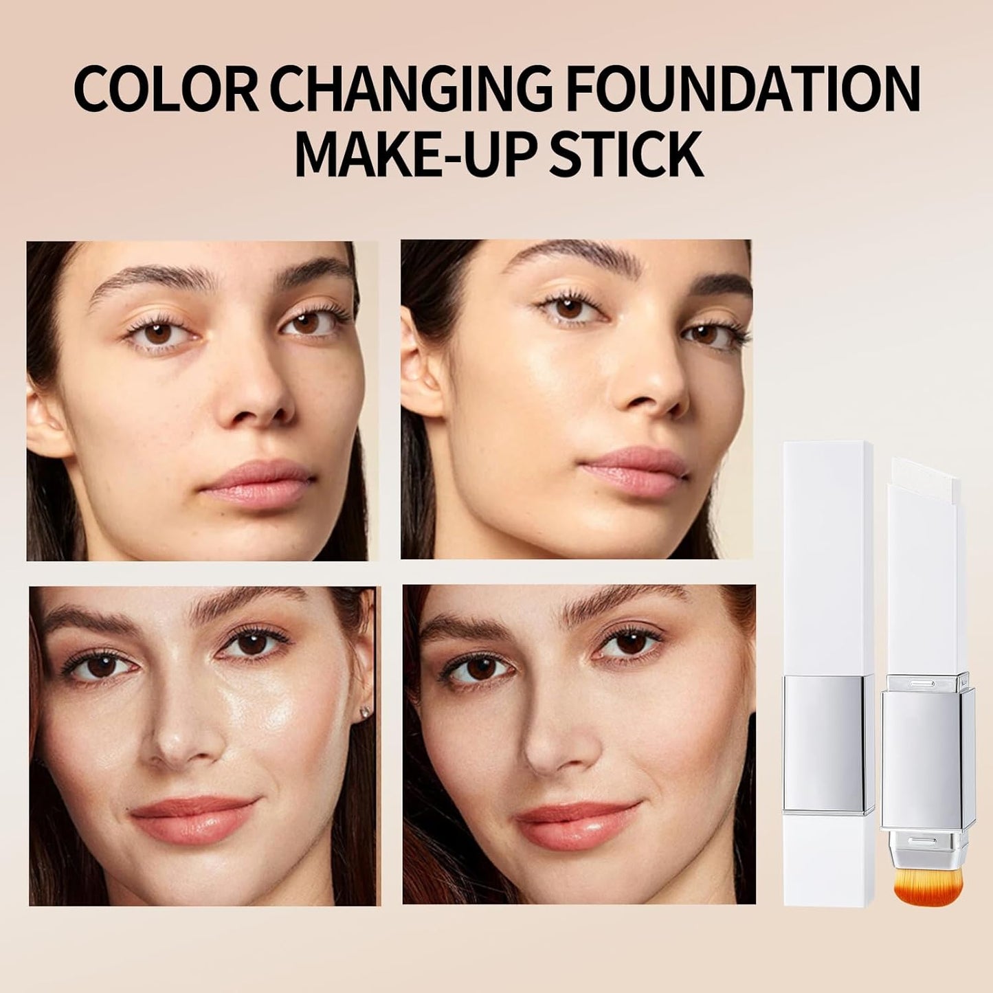 Cavyno™ - Color-Adapting Foundation Stick
