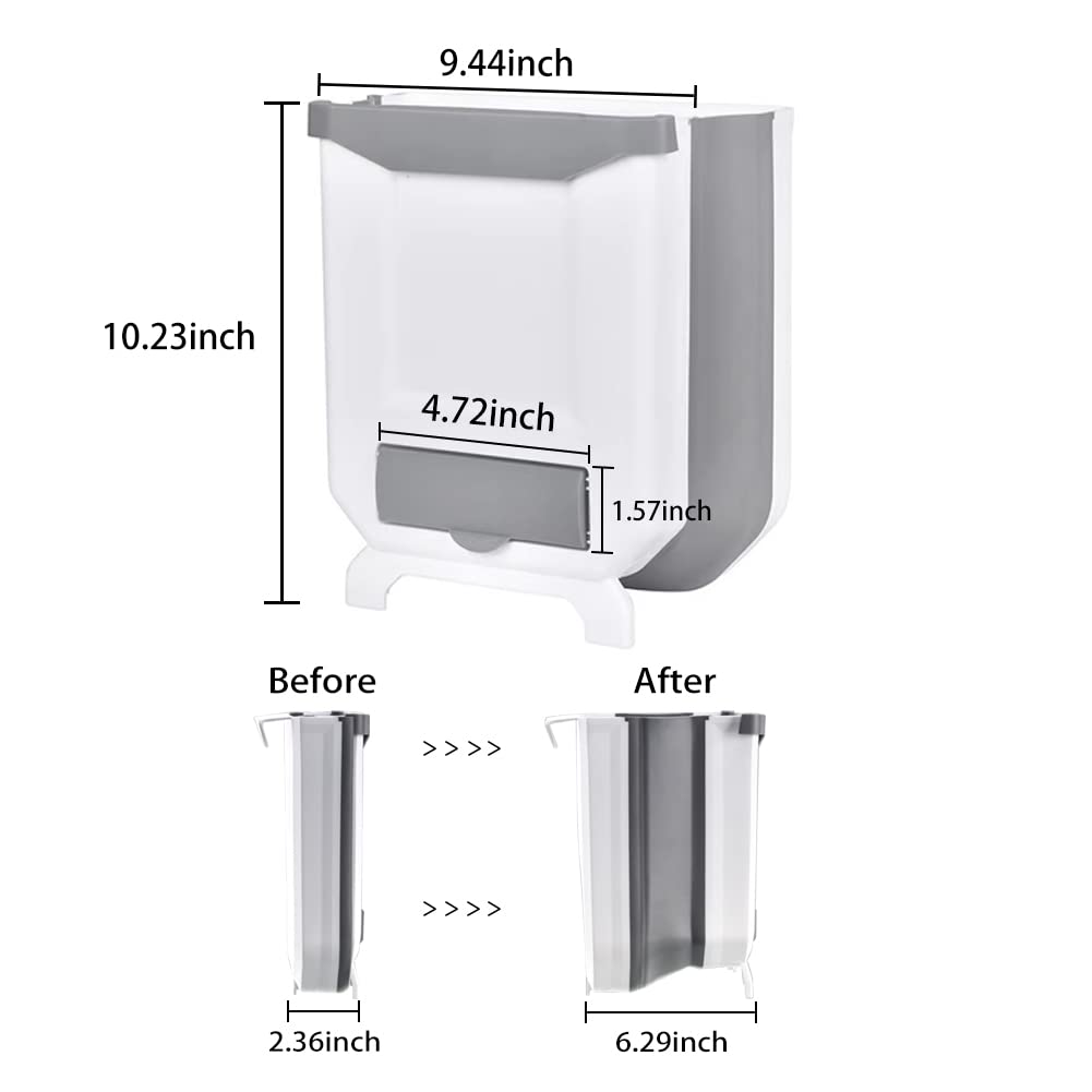 Cavyno™ - Collapsible Hanging Trash Can