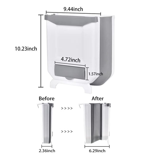 Cavyno™ - Collapsible Hanging Trash Can