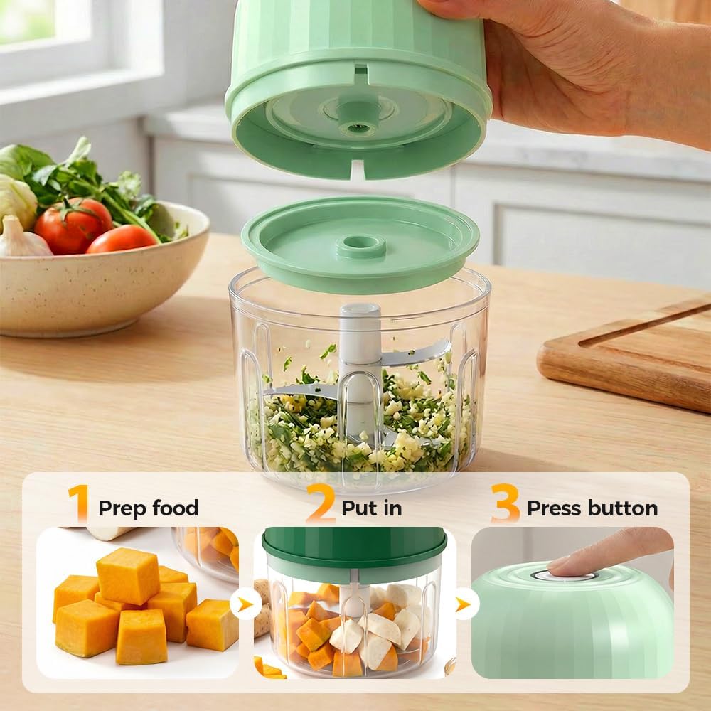Cavyno™ - Mini Rechargeable Food Processor