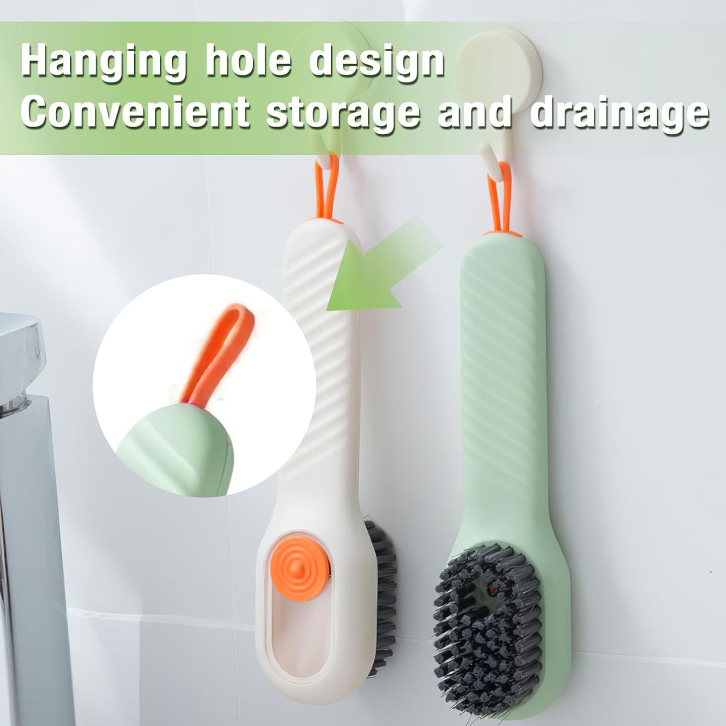 Cavyno™ - Soap Dispensing Cleaning Brush