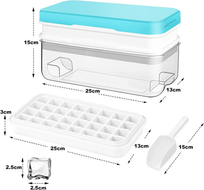 Cavyno™ - One-Press Ice Cube Tray & Storage Set