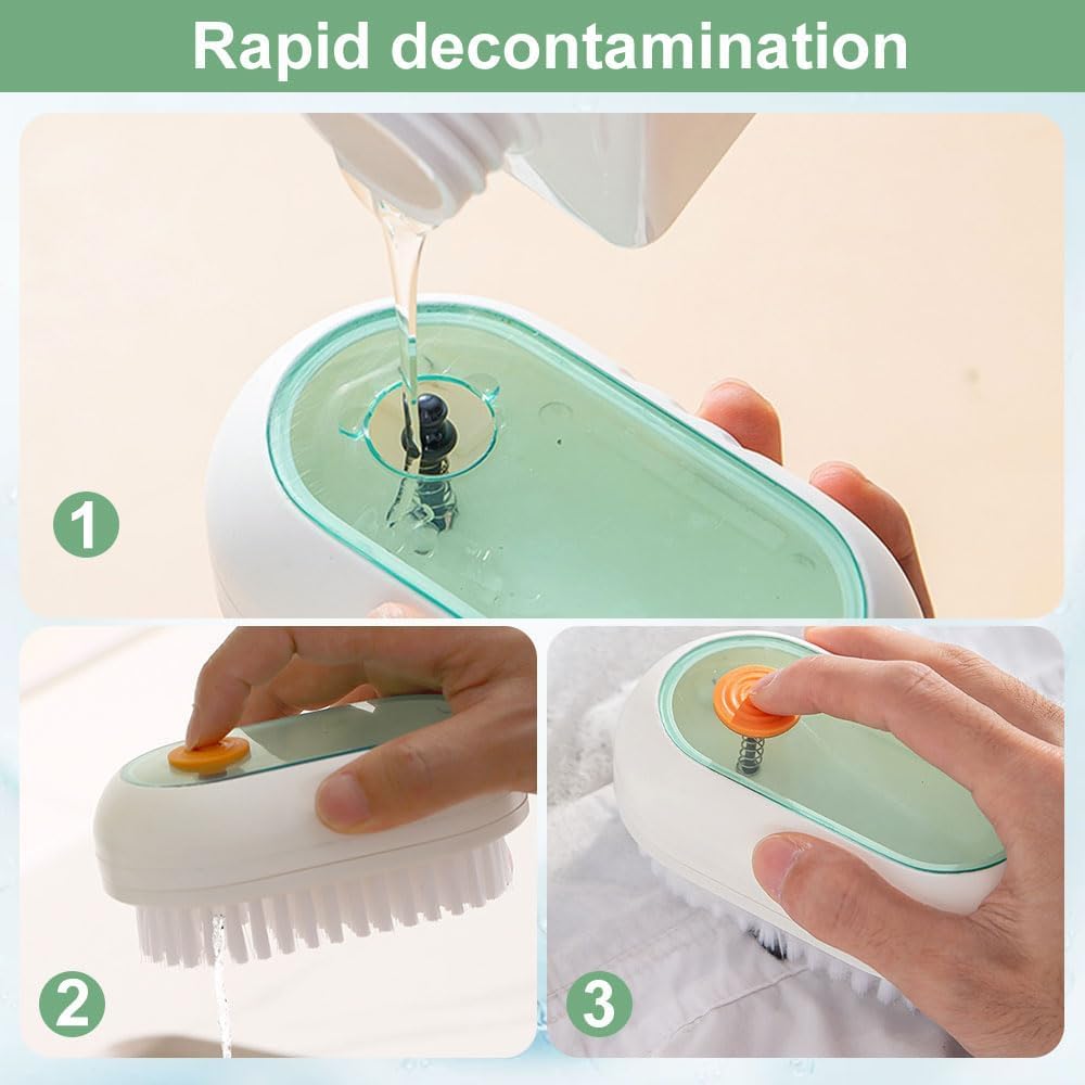 Cavyno™ - Soap Dispensing Cleaning Brush