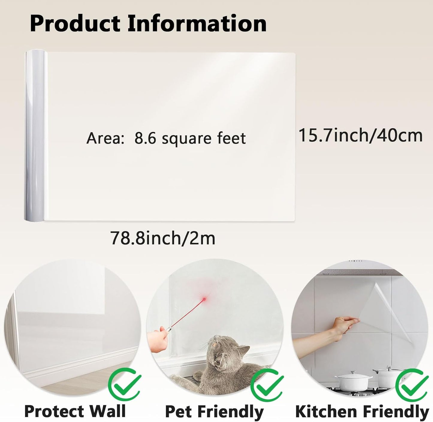Cavyno™ - Clear Wall Protection Film