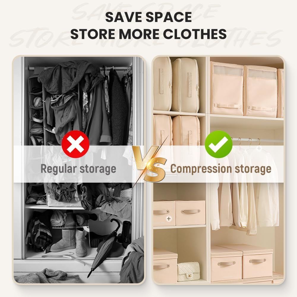 Cavyno™ - Self Compression Storage Organizer
