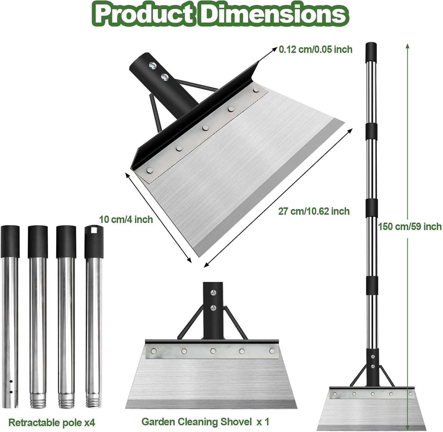 Cavyno™ - Multifunctional Garden Flat Shovel