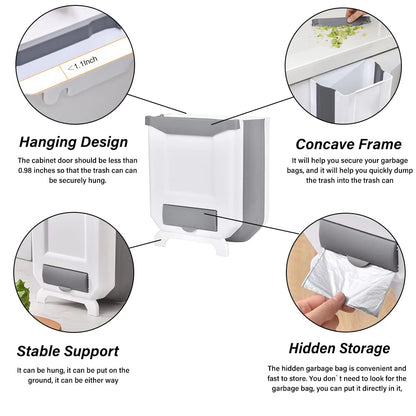 Cavyno™ - Collapsible Hanging Trash Can
