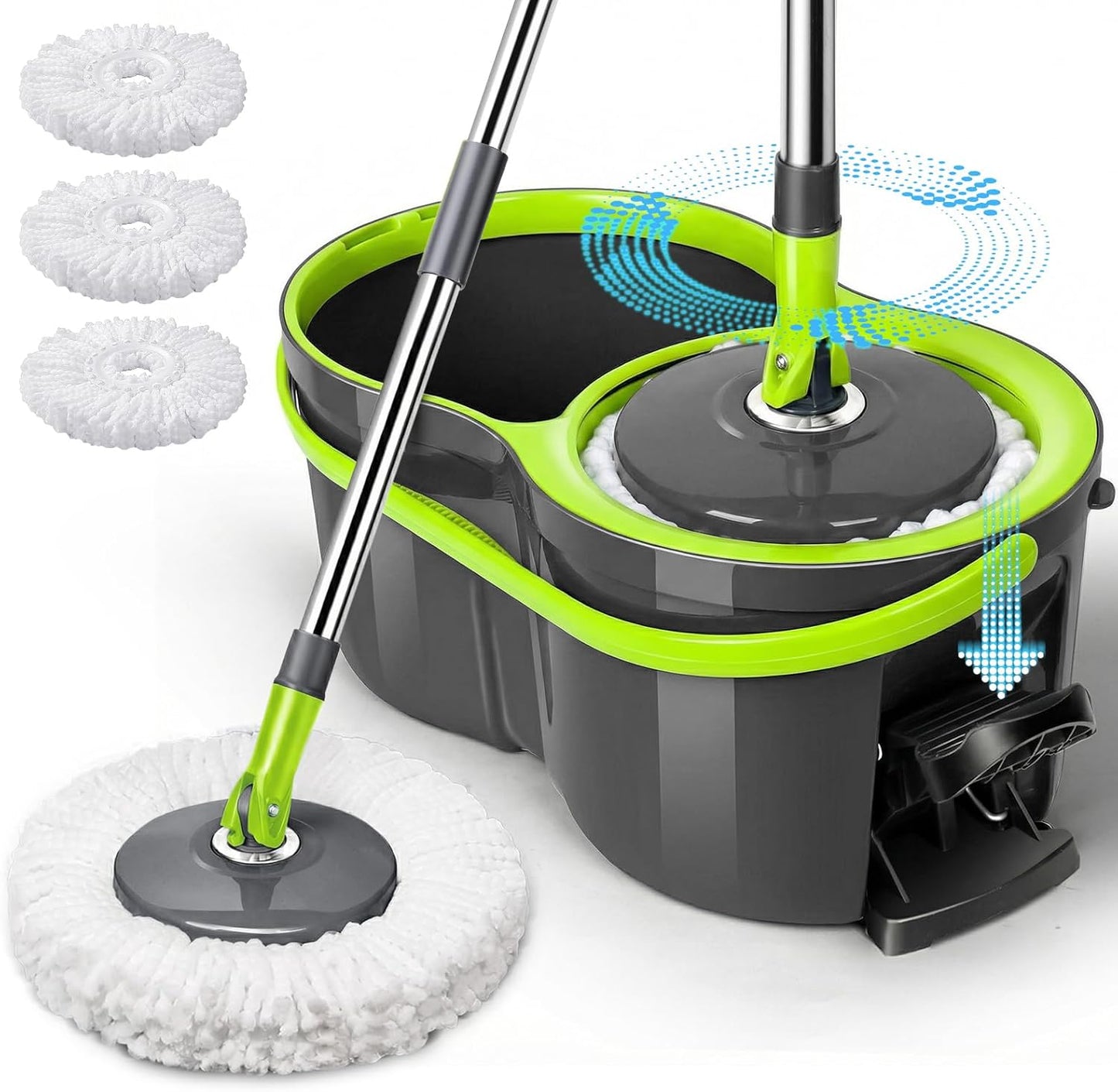 Cavyno™ - Spin Mop & Bucket System