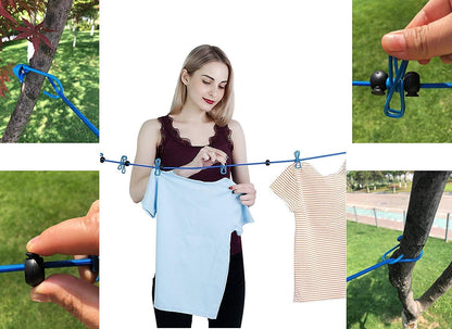 Cavyno™ - Portable Retractable Clothesline Set