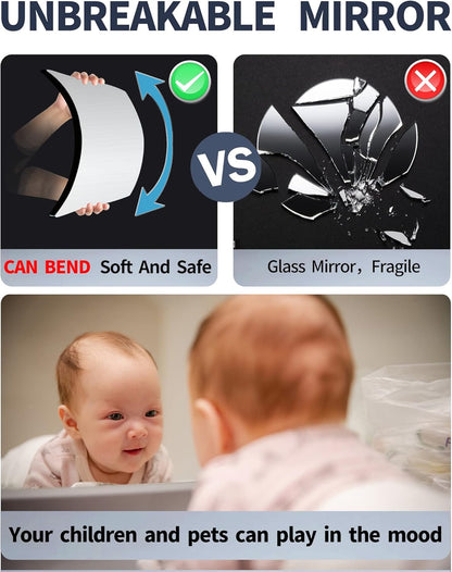 Cavyno™ - Shatter-Resistant Mirror Tiles