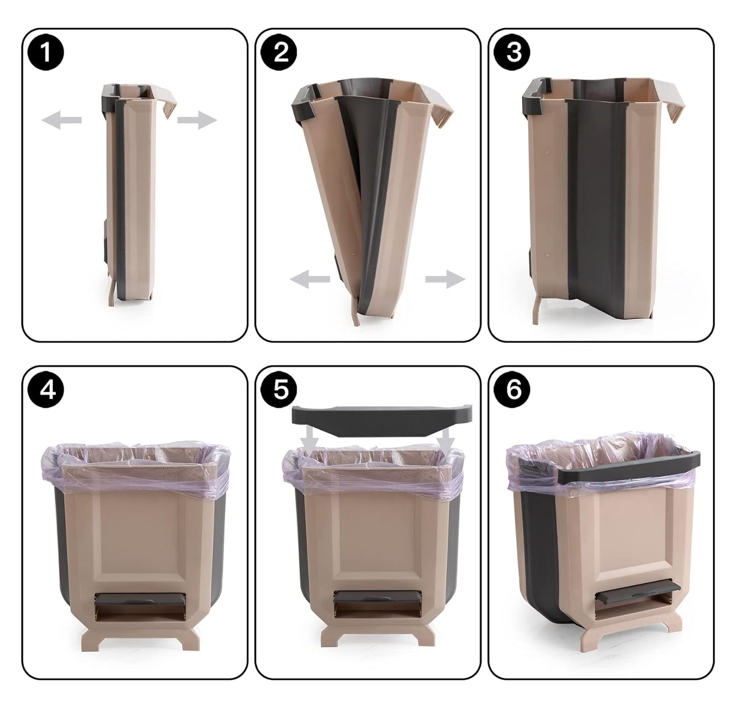 Cavyno™ - Collapsible Hanging Trash Can