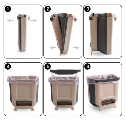 Cavyno™ - Collapsible Hanging Trash Can