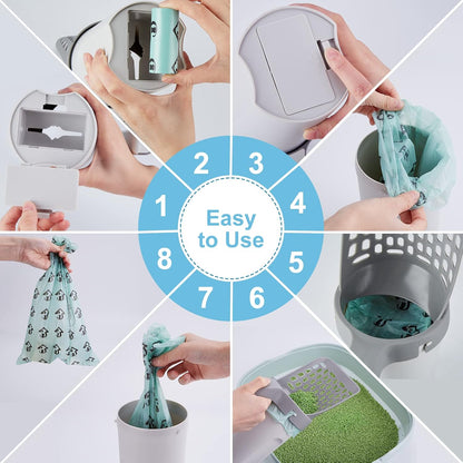 Cavyno™ - Cat Litter Scooper with Bag Dispenser