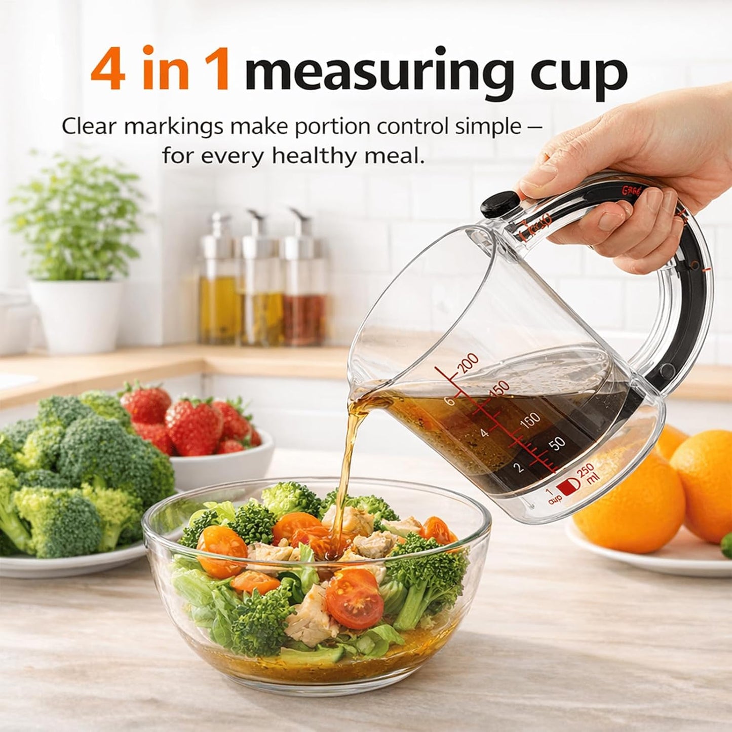 Cavyno™ - 4-in-1 Adjustable Measuring Cup