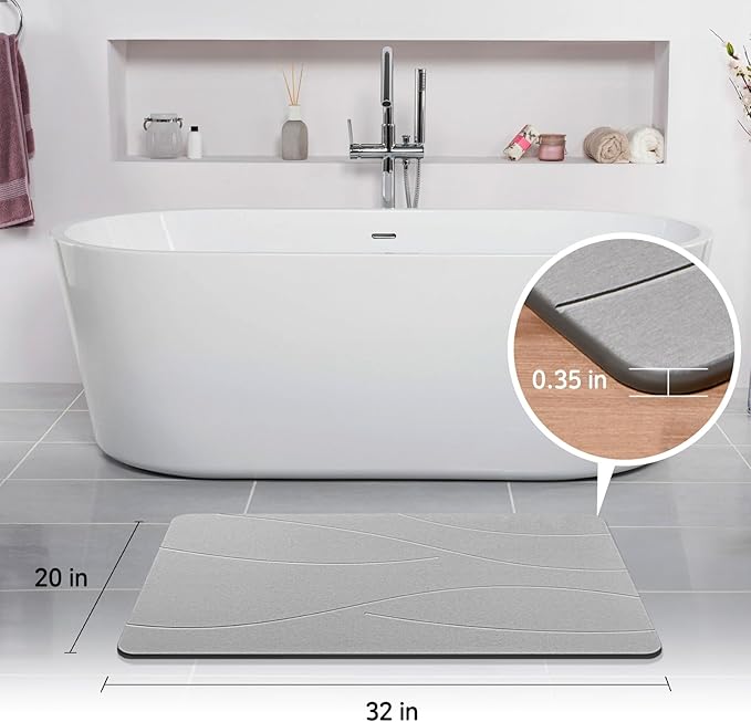 Cavyno™ - Stone Bath Mat