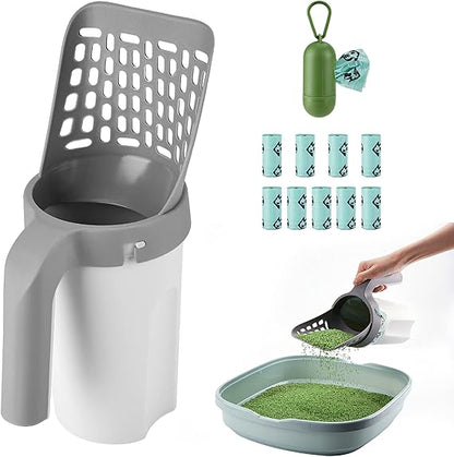 Cavyno™ - Cat Litter Scooper with Bag Dispenser