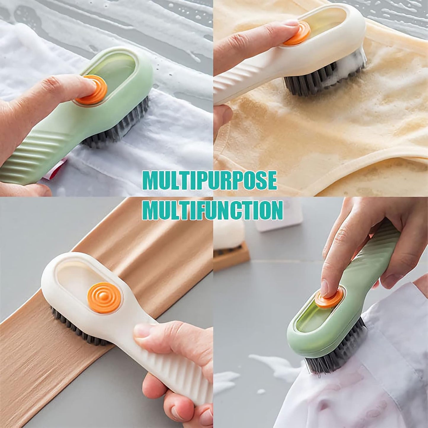 Cavyno™ - Soap Dispensing Cleaning Brush