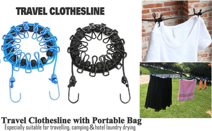 Cavyno™ - Portable Retractable Clothesline Set