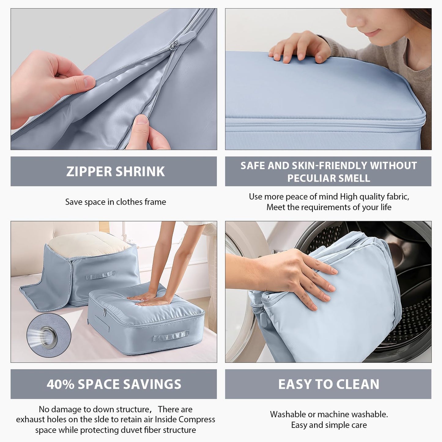 Cavyno™ - Self Compression Storage Organizer