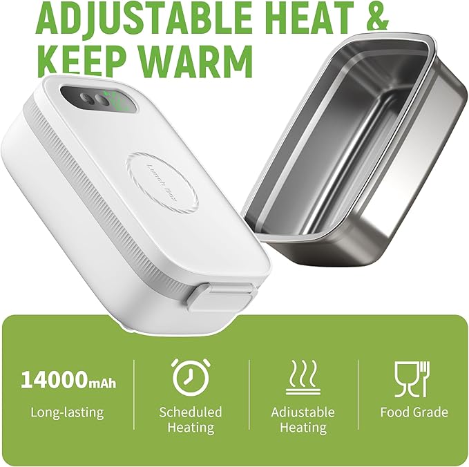 Cavyno™ - Rechargeable Electric Heated Lunch Box