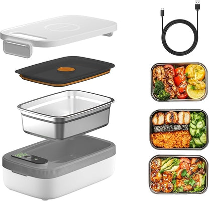 Cavyno™ - Rechargeable Electric Heated Lunch Box