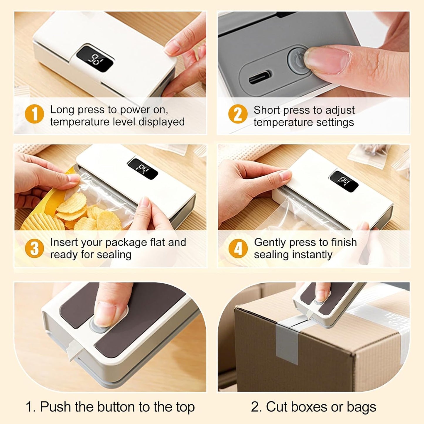Cavyno™ - Rechargeable Mini Bag Sealer