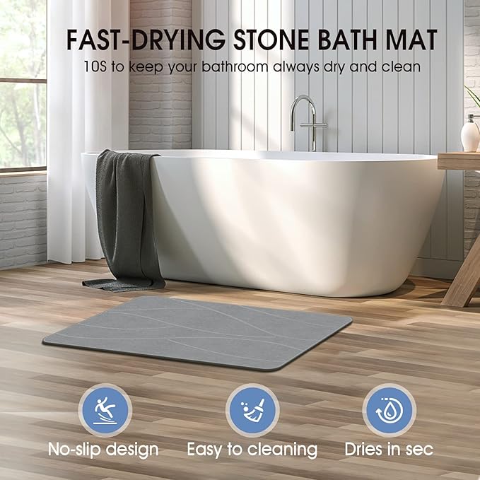 Cavyno™ - Stone Bath Mat