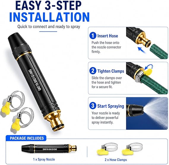 Cavyno™ - High Pressure Hose Nozzle