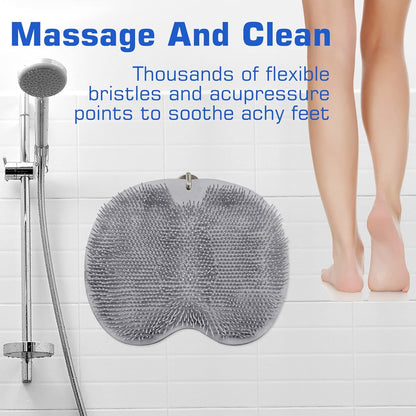 Cavyno™ - Silicone Shower Foot Scrubber Mat