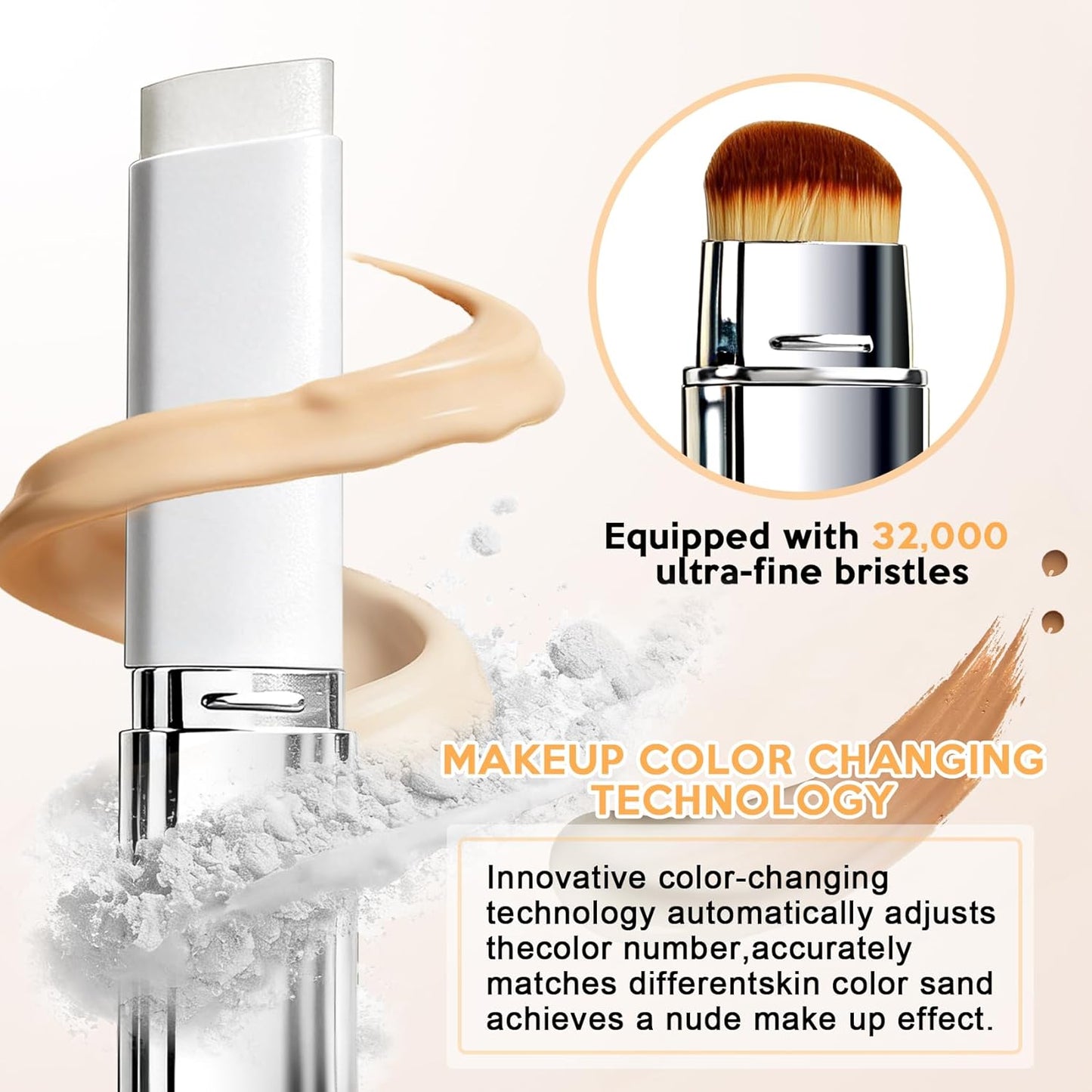 Cavyno™ - Color-Adapting Foundation Stick