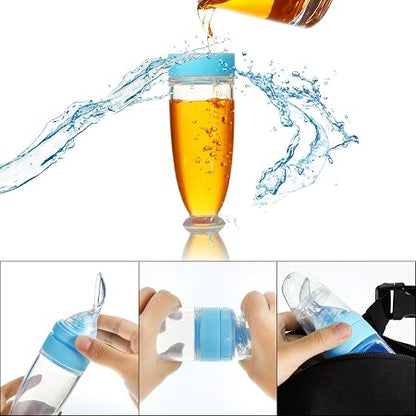 Cavyno™ - Silicone Squeeze Feeding Spoon Set