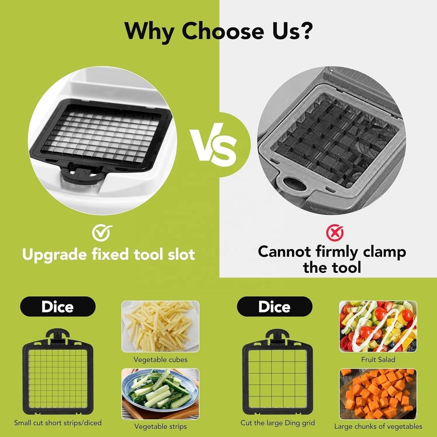Cavyno™ - 15-in-1 Vegetable Chopper with Container