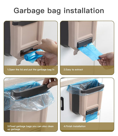Cavyno™ - Collapsible Hanging Trash Can