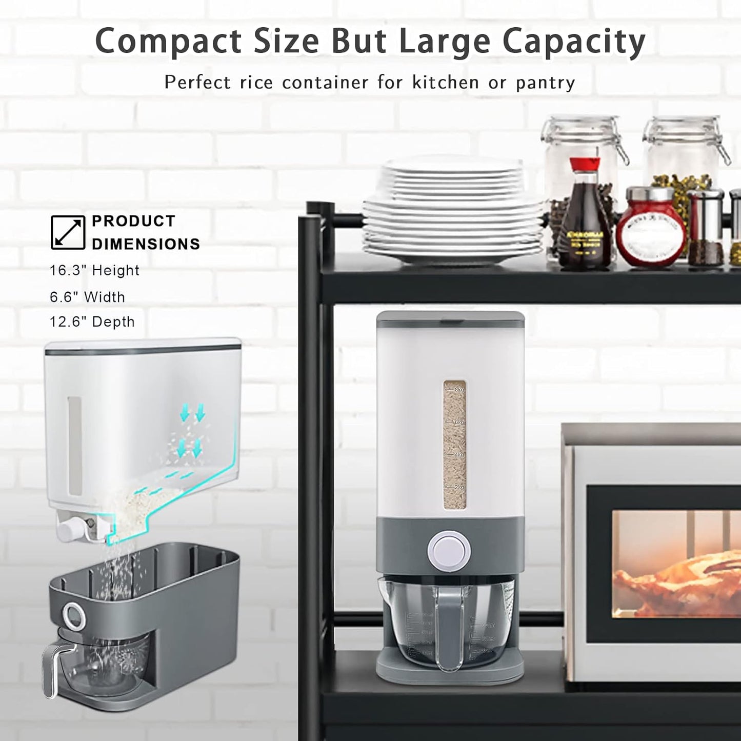 Cavyno™ - Large Rice Dispenser