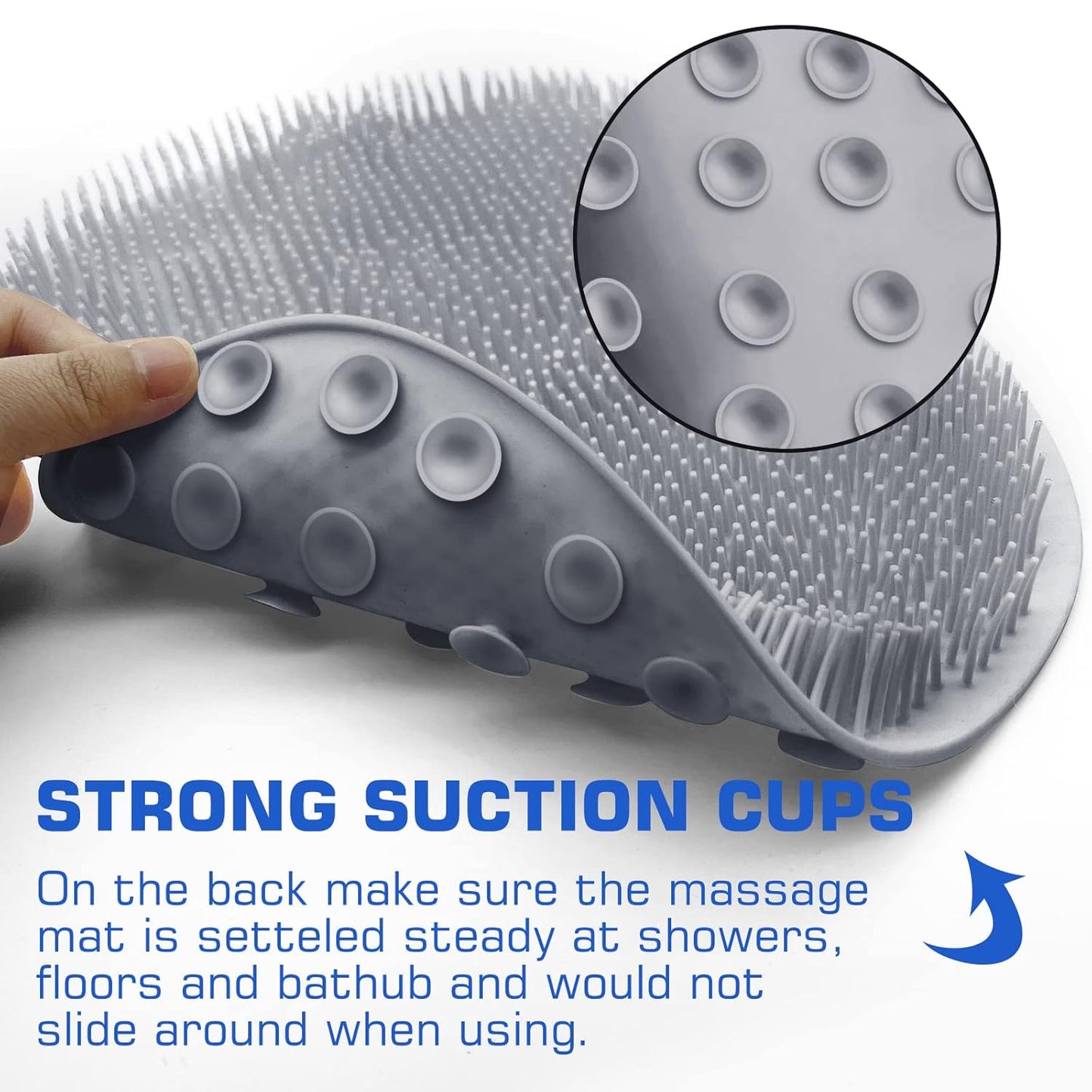 Cavyno™ - Silicone Shower Foot Scrubber Mat