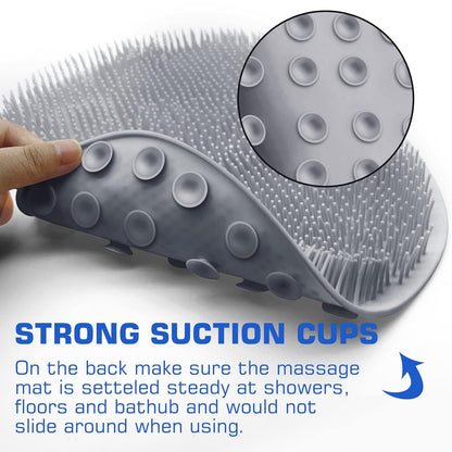 Cavyno™ - Silicone Shower Foot Scrubber Mat