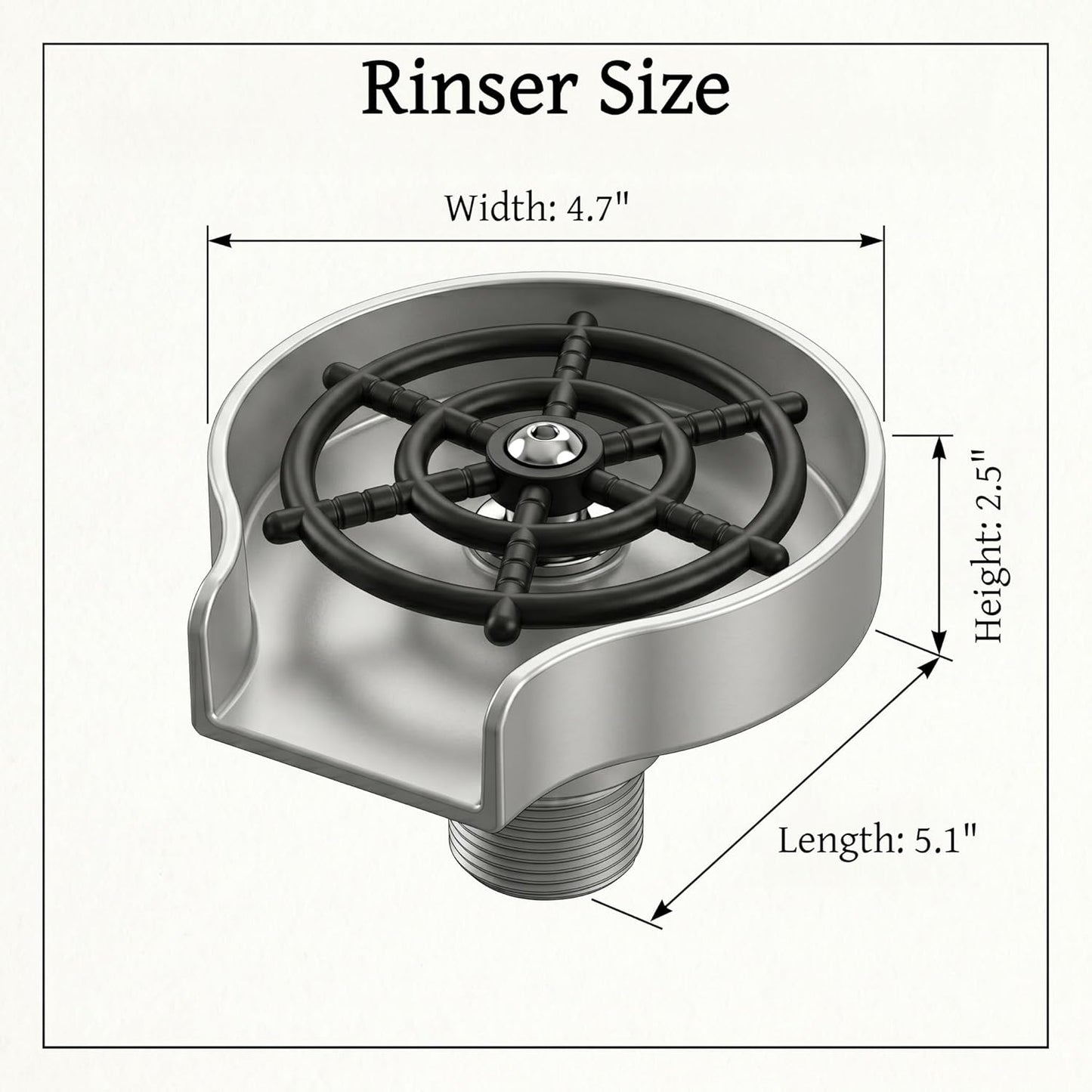 Cavyno™ - Kitchen Glass Rinser