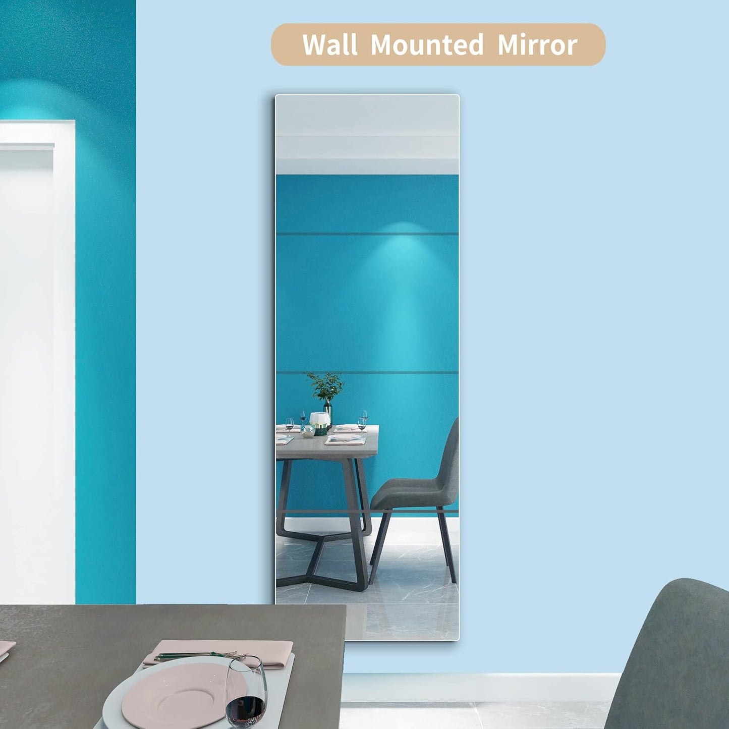 Cavyno™ - Shatter-Resistant Mirror Tiles