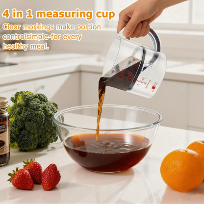 Cavyno™ - 4-in-1 Adjustable Measuring Cup