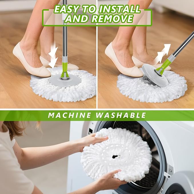 Cavyno™ - Spin Mop & Bucket System