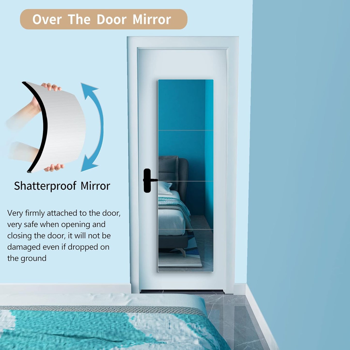 Cavyno™ - Shatter-Resistant Mirror Tiles