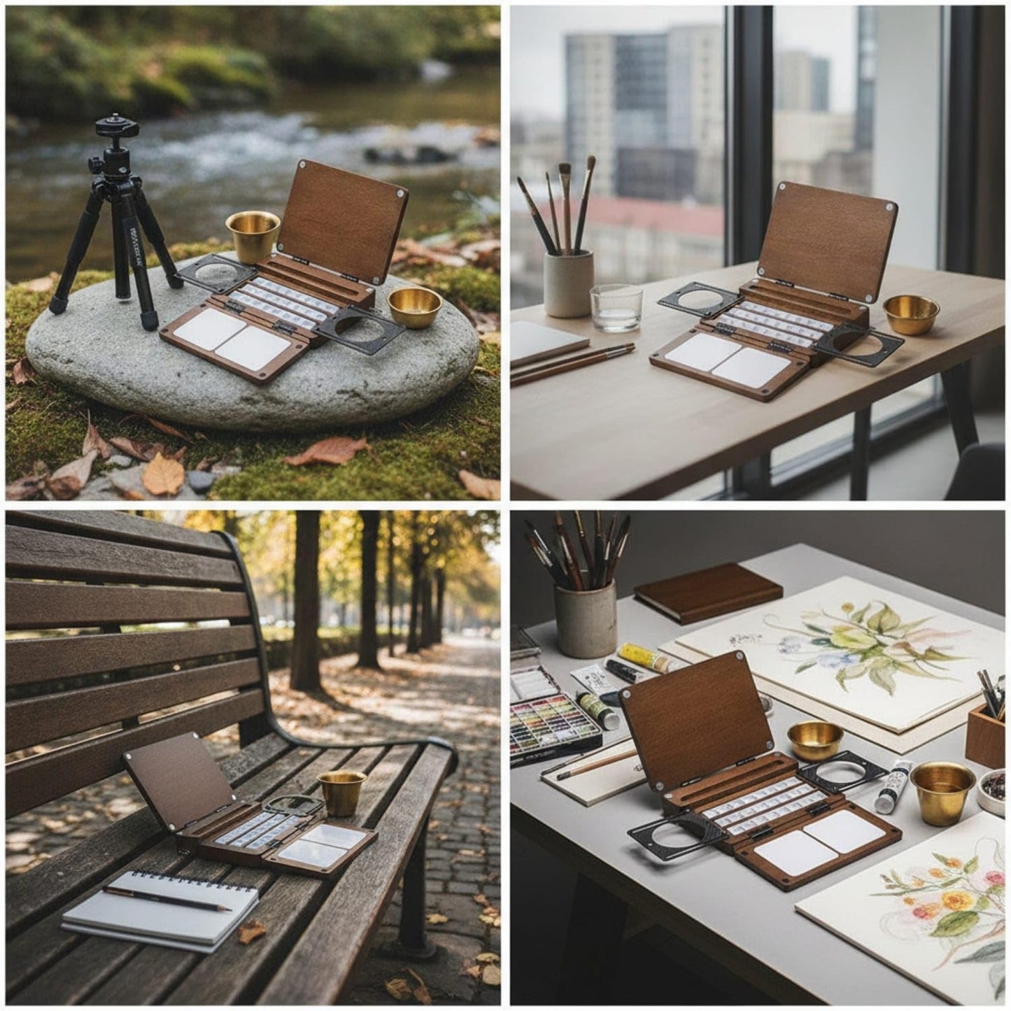 Cavyno™ - Travel Watercolor Palette