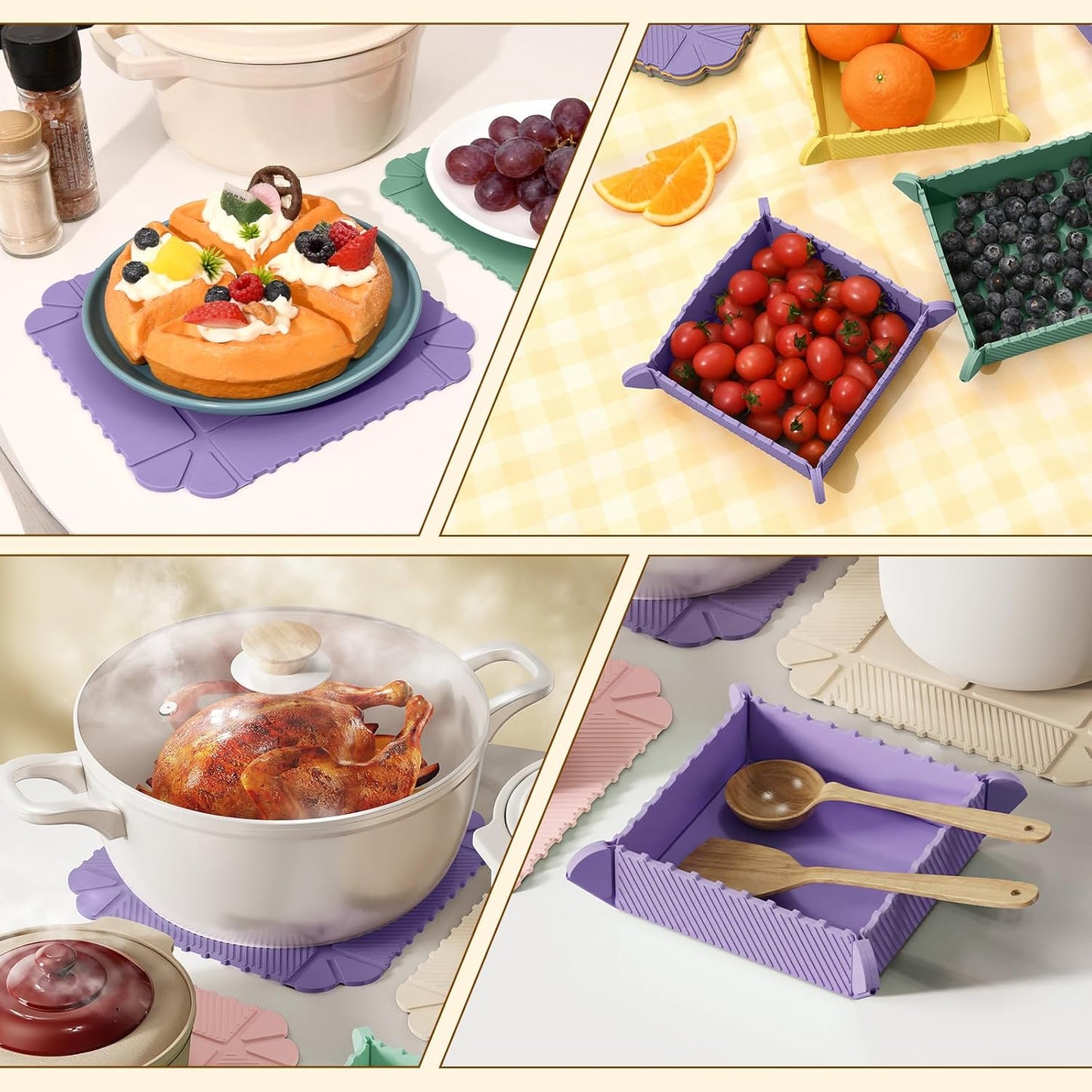 Cavyno™ - Magnetic Silicone Trivets
