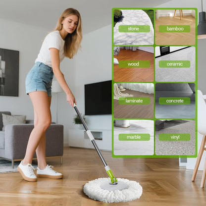 Cavyno™ - Spin Mop & Bucket System