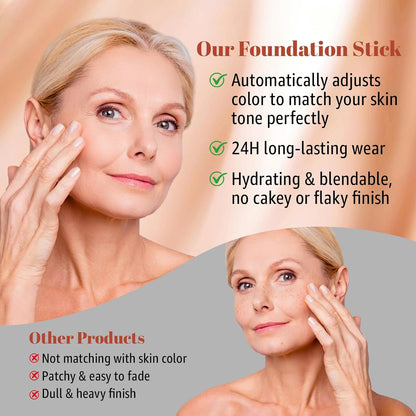 Cavyno™ - Color-Adapting Foundation Stick