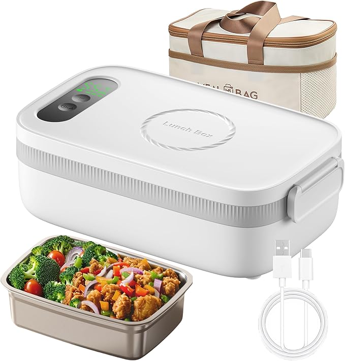 Cavyno™ - Rechargeable Electric Heated Lunch Box