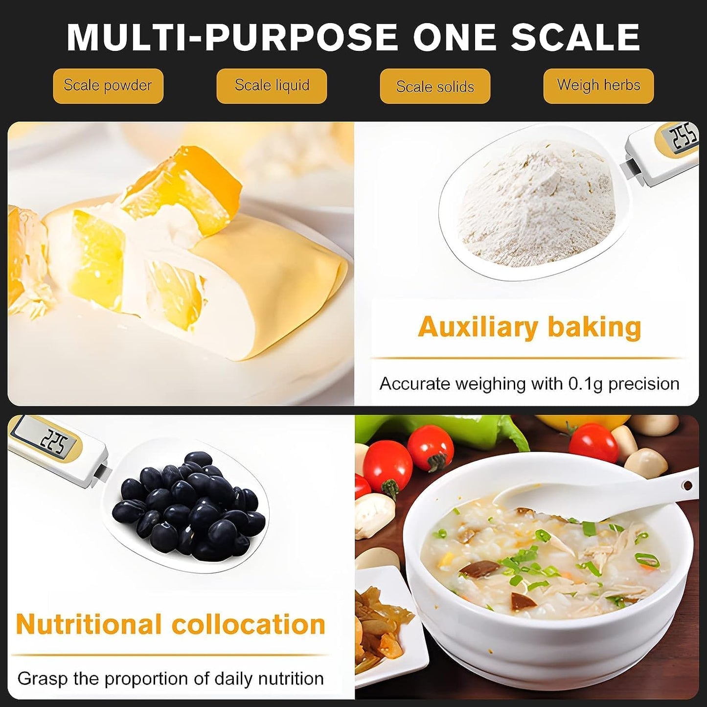 Cavyno™ - Digital Measuring Spoon Scale