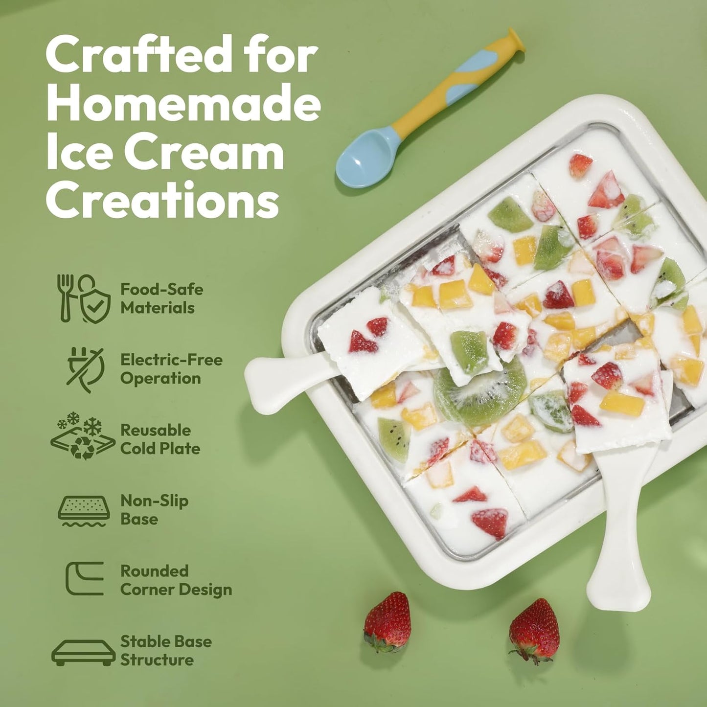 Cavyno™ - Instant Rolled Ice Cream Maker