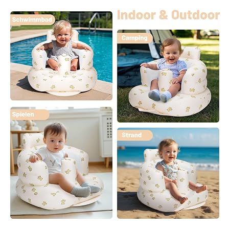 Cavyno™ - Inflatable Bear Baby Seat