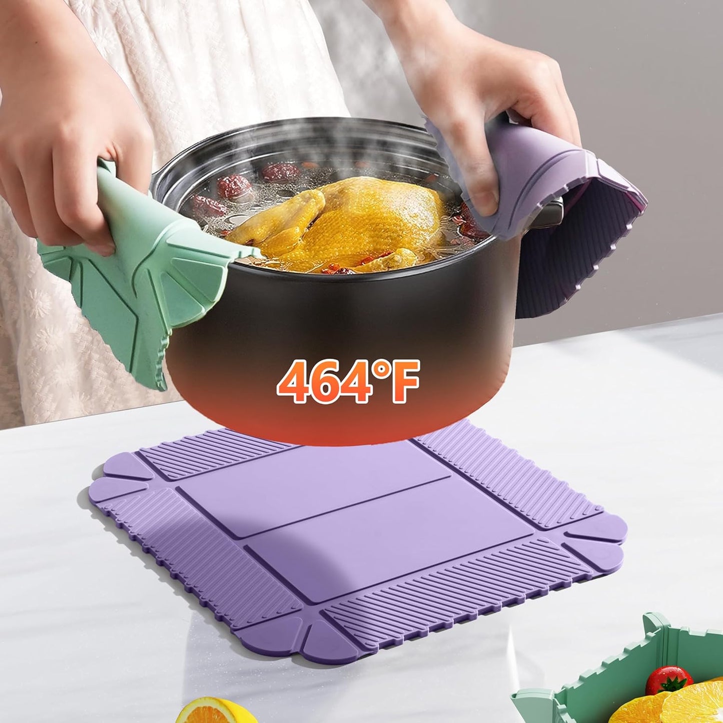 Cavyno™ - Magnetic Silicone Trivets